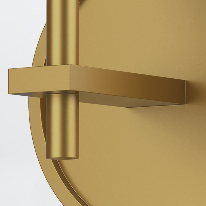 Quintiesse QN-MARNI-1WB-NBR Marni LED Wall Light Natural Brass