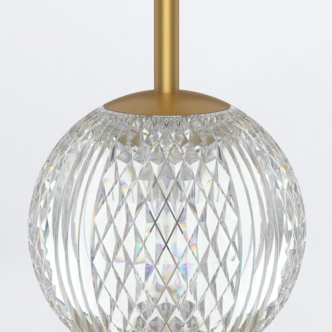 Quintiesse QN-MARNI-TL-M-NBR Marni Medium LED Table Lamp Natural Brass