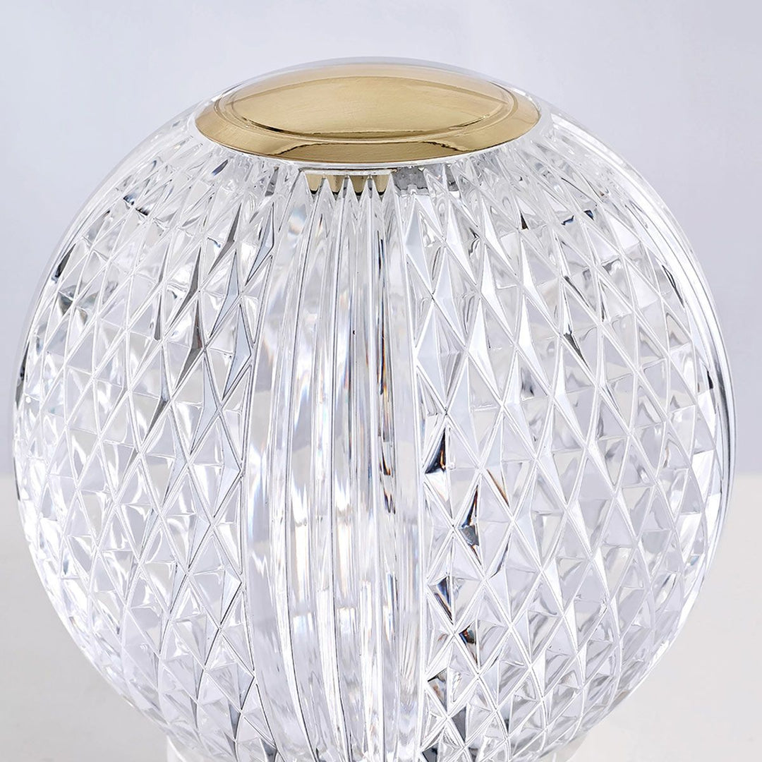 Quintiesse QN-MARNI-TL-S-NBR Marni Small LED Table Lamp Natural Brass