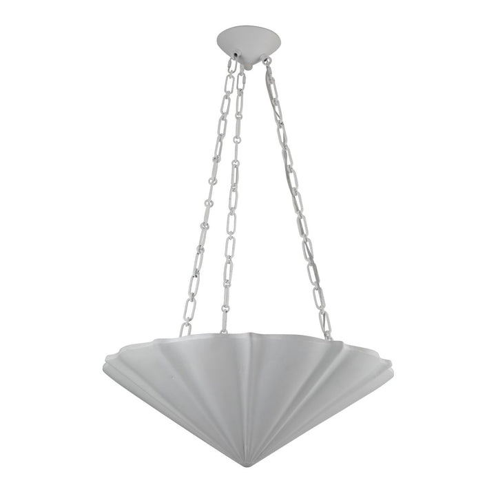 Quintiesse QN-MARTINE-P-WHT Martine 3 Light Pendant Antique White