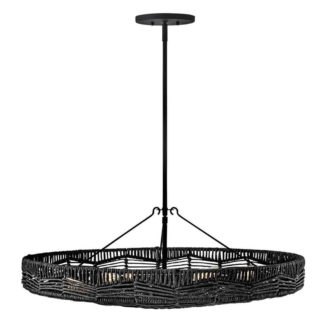 Quintiesse QN-OPHELIA-6P-BK-BK Ophelia 6 Light Duo Mount Pendant Black