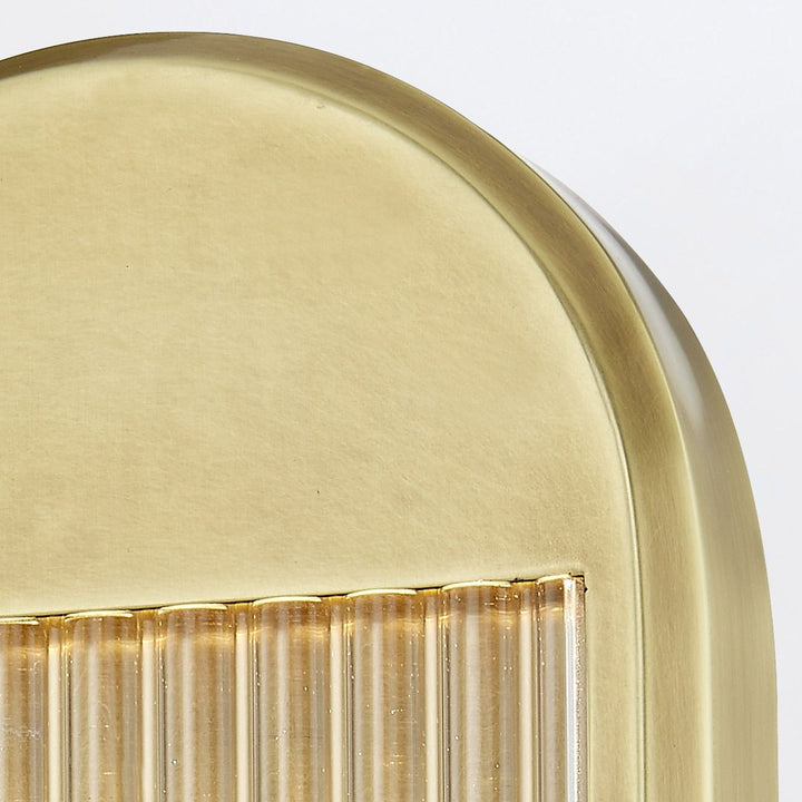 Quintiesse QN-PALAIS-W-M-VBS Palais Medium LED Wall Light Vintage Brass