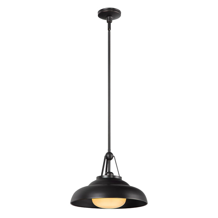 Quintiesse QN-PALMETTO-P-M-UBZ Palmetto 1 Light Pendant Urban Bronze