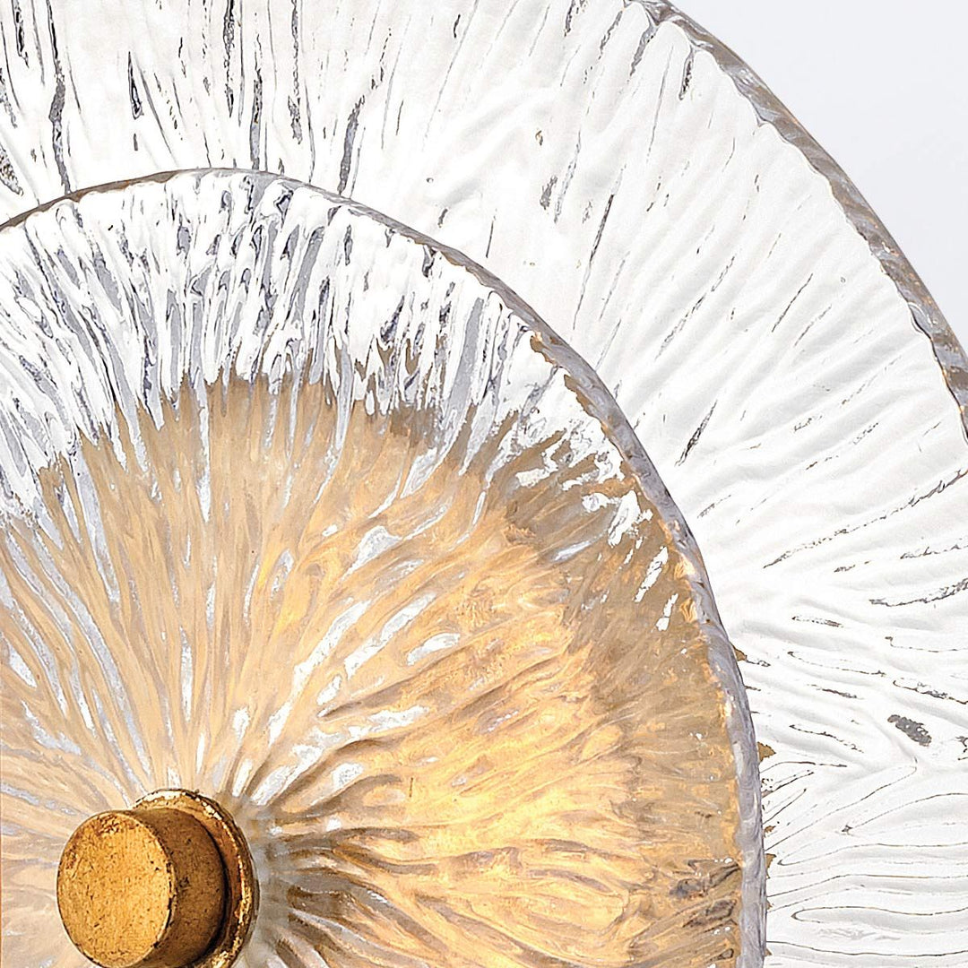 Quintiesse QN-RENE-WB1-DSB Rene 1 Light Wall Light Distressed Brass