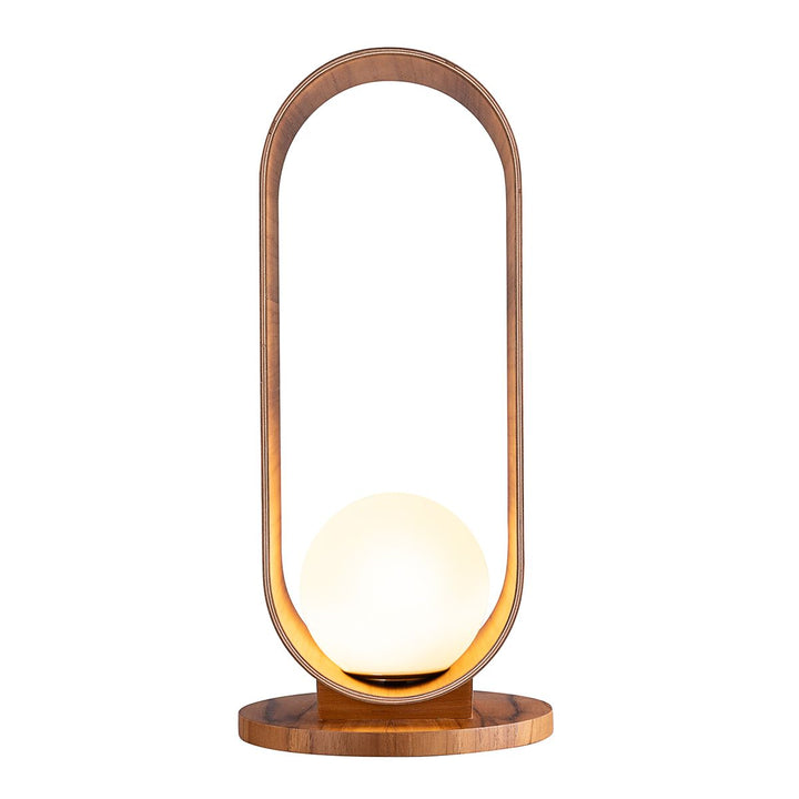 Quintiesse QN-SFERA-TL-L-TEAK Sfera Table Lamp Teak