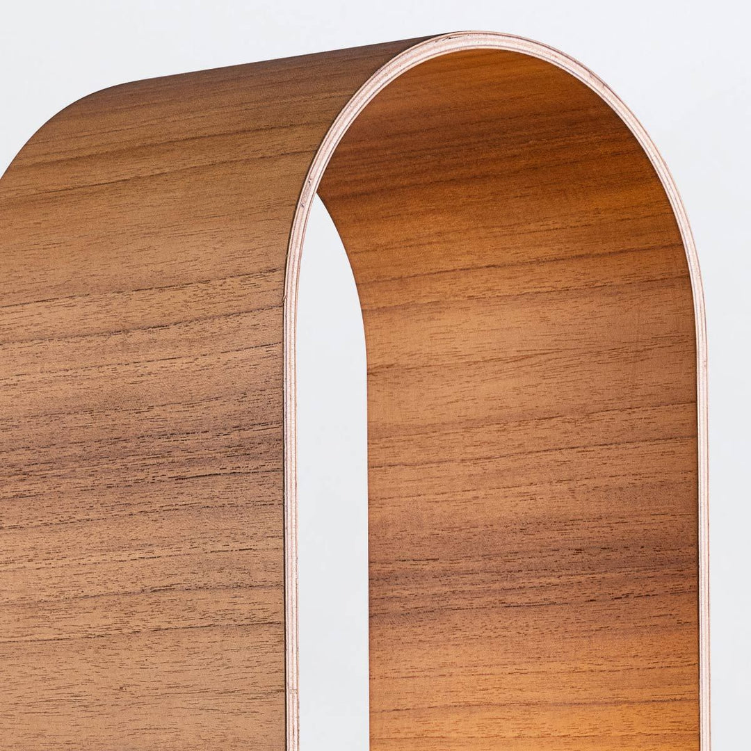 Quintiesse QN-SFERA-TL-L-TEAK Sfera Table Lamp Teak