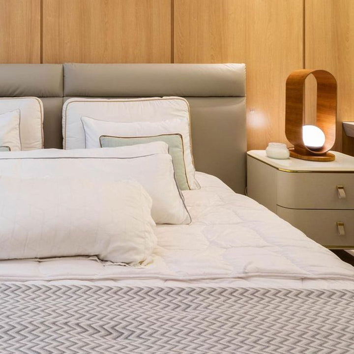 Quintiesse QN-SFERA-TL-L-TEAK Sfera Table Lamp Teak