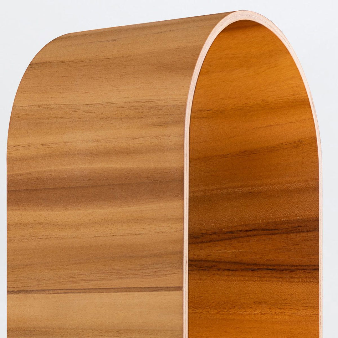 Quintiesse QN-SFERA-WB-L-TEAK Sfera Wall Light Teak