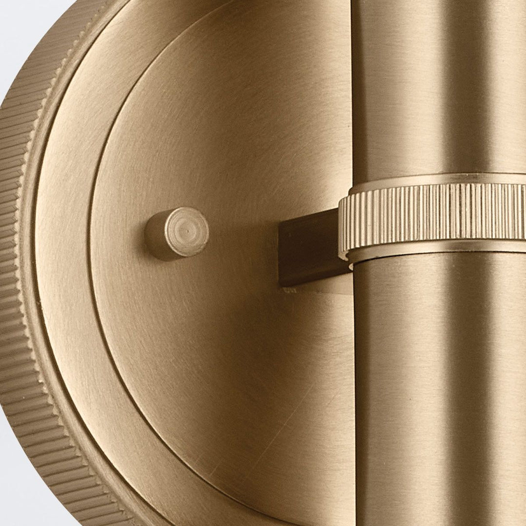 Quintiesse QN-TORCHE-2W-CPZ Torche Bathroom 2 Light Wall Light Champagne Bronze