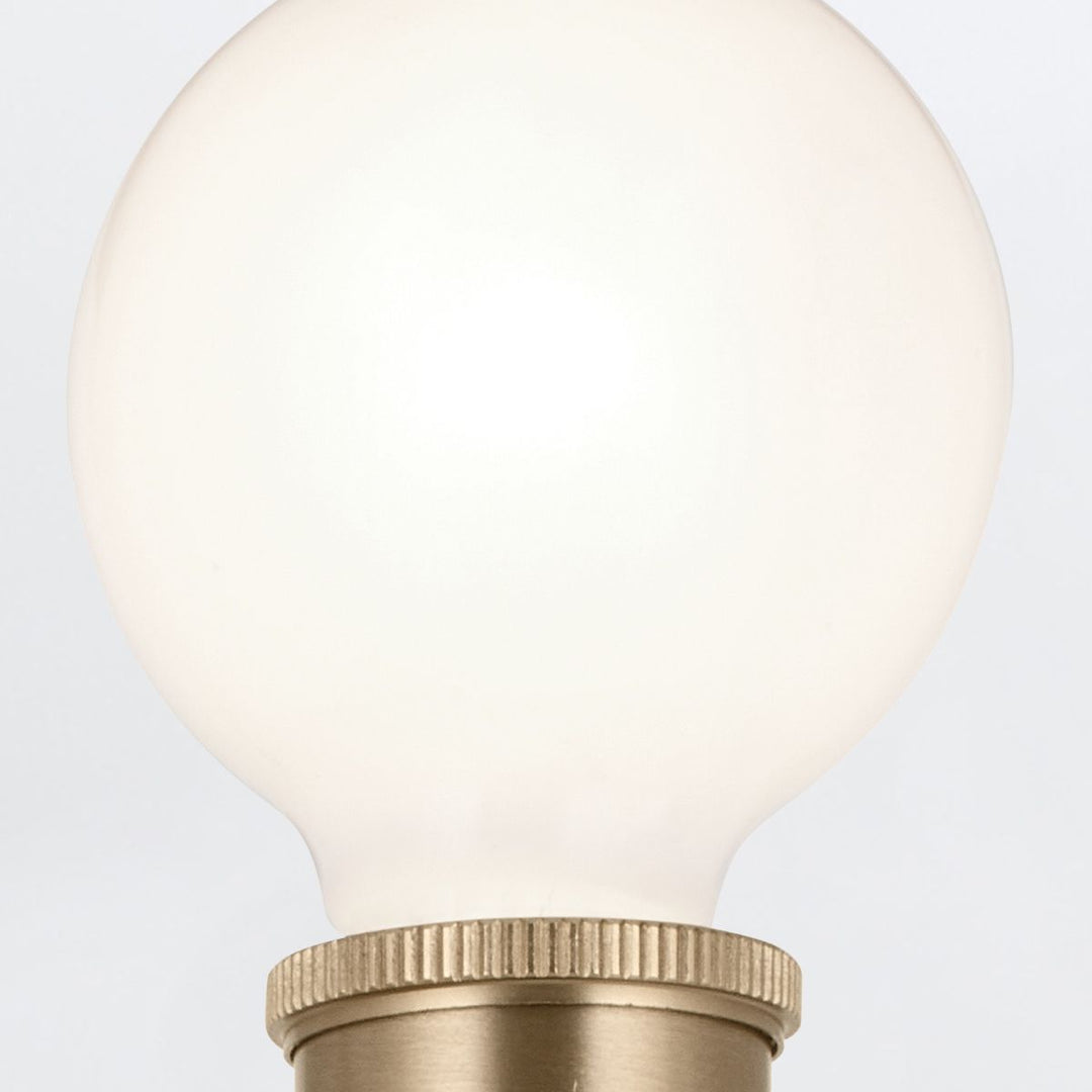 Quintiesse QN-TORCHE-2W-CPZ Torche Bathroom 2 Light Wall Light Champagne Bronze