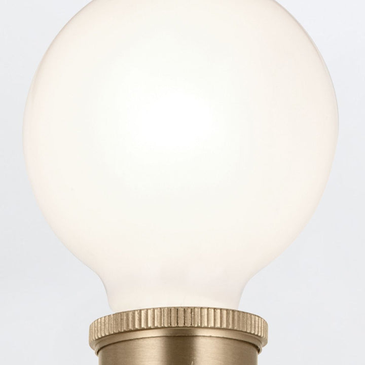 Quintiesse QN-TORCHE-2W-CPZ Torche Bathroom 2 Light Wall Light Champagne Bronze