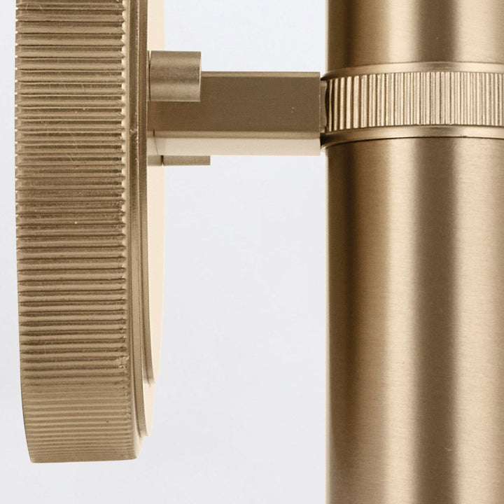 Quintiesse QN-TORCHE-2W-CPZ Torche Bathroom 2 Light Wall Light Champagne Bronze