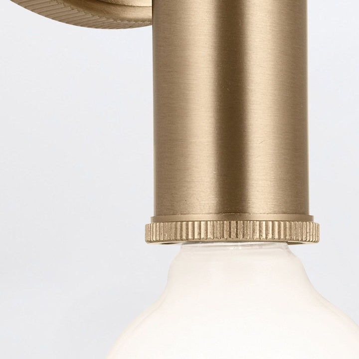 Quintiesse QN-TORCHE-2W-CPZ Torche Bathroom 2 Light Wall Light Champagne Bronze