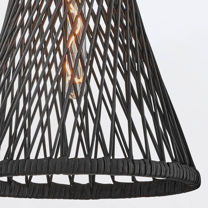 Quintiesse QN-TWYLA-1P-BK Twyla 1 Light Pendant Black