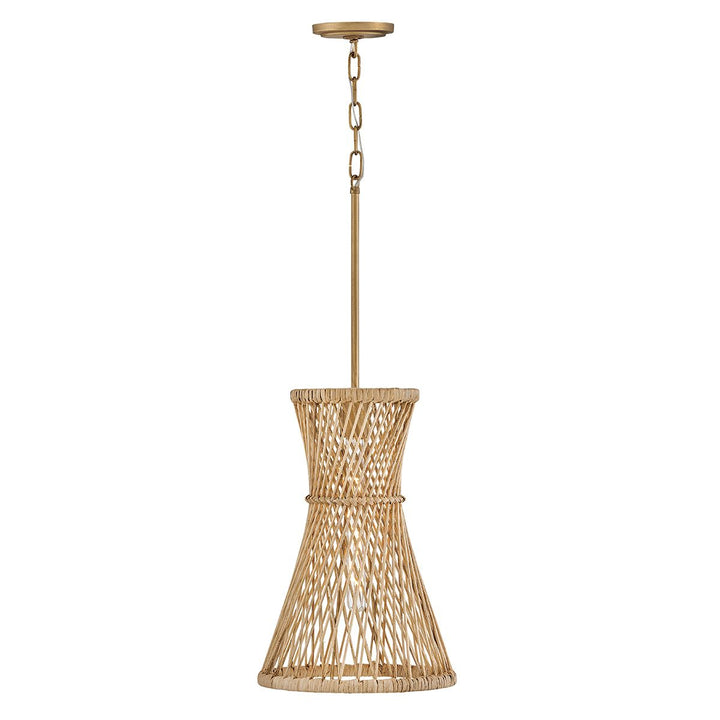 Quintiesse QN-TWYLA-1P-BNG Twyla 1 Light Pendant Burnished Gold