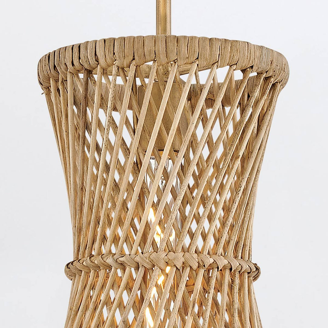 Quintiesse QN-TWYLA-1P-BNG Twyla 1 Light Pendant Burnished Gold