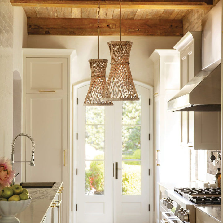 Quintiesse QN-TWYLA-1P-BNG Twyla 1 Light Pendant Burnished Gold