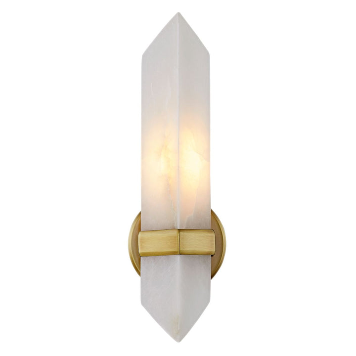 Quintiesse QN-VALENCIA-1WB-VBS-AR Valencia 1 Light Wall Light Vintage Brass