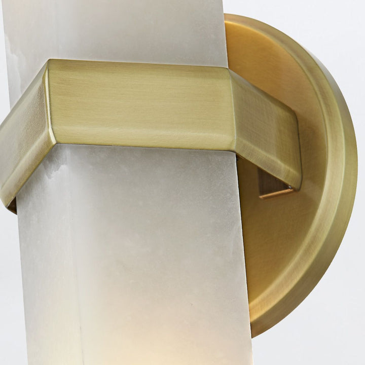 Quintiesse QN-VALENCIA-2WB-VBS-AR Valencia 2 Light Wall Light Vintage Brass