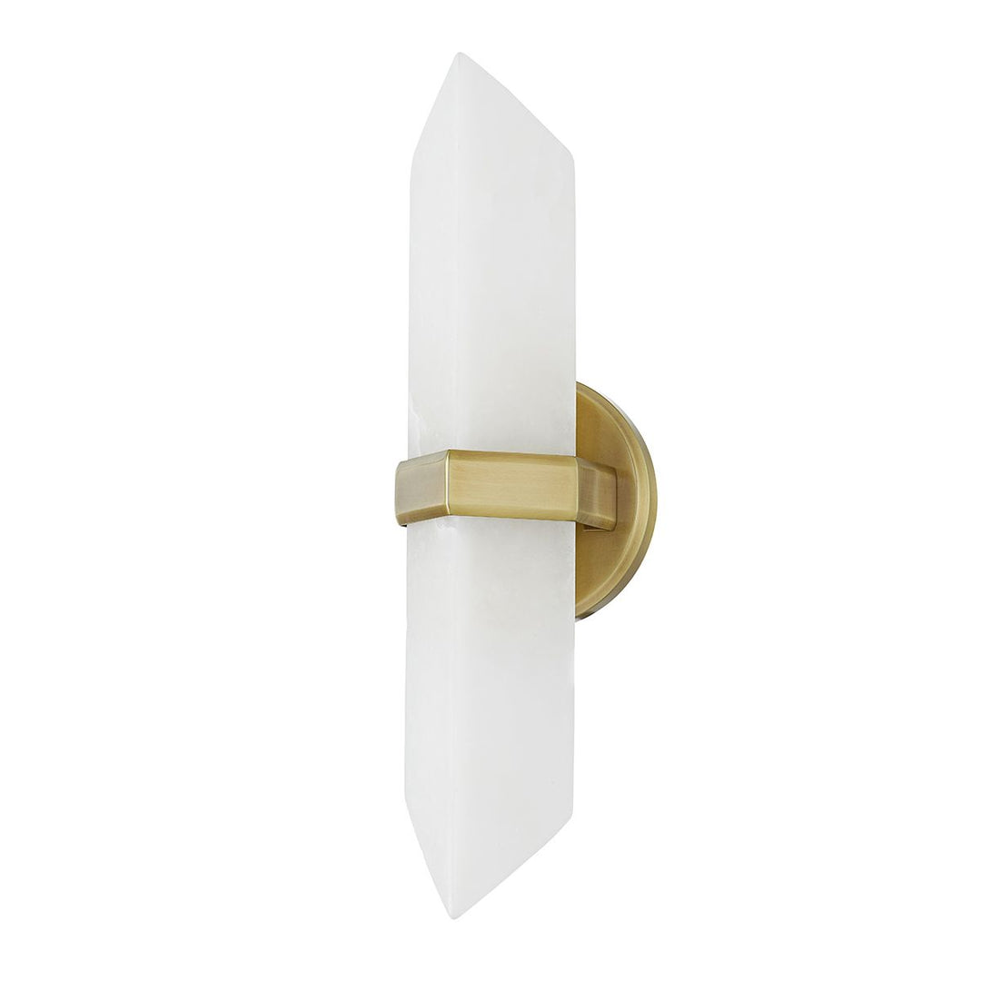 Quintiesse QN-VALENCIA-2WB-VBS-AR Valencia 2 Light Wall Light Vintage Brass