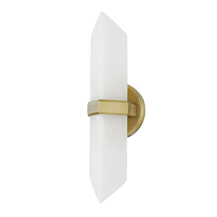 Quintiesse QN-VALENCIA-2WB-VBS-AR Valencia 2 Light Wall Light Vintage Brass