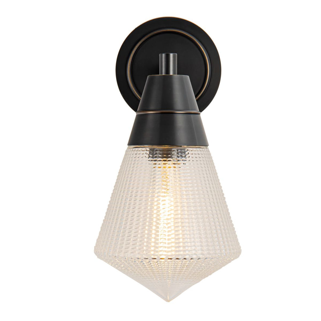 Quintiesse QN-WILLARD-1WB-UBZ-PG Willard 1 Light Wall Light Urban Bronze