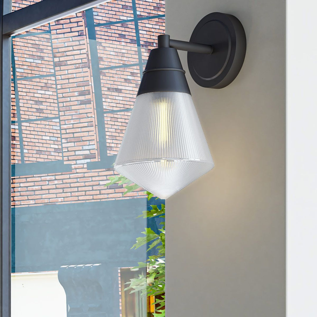 Quintiesse QN-WILLARD-1WB-UBZ-PG Willard 1 Light Wall Light Urban Bronze