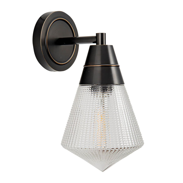 Quintiesse QN-WILLARD-1WB-UBZ-PG Willard 1 Light Wall Light Urban Bronze