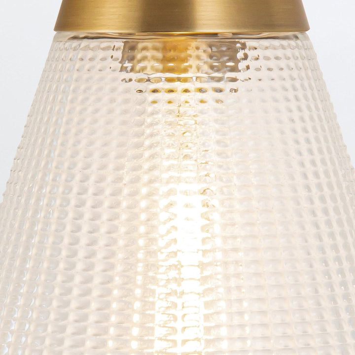 Quintiesse QN-WILLARD-1WB-VBS-PG Willard 1 Light Wall Light Vintage Brass