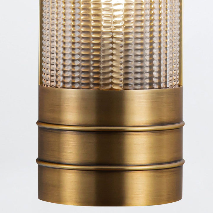 Quintiesse QN-WILLARD-2WB-VBS-PG Willard 2 Light Linear Wall Light Vintage Brass