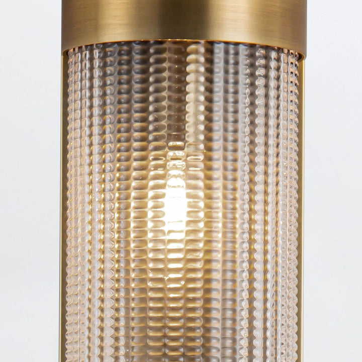 Quintiesse QN-WILLARD-2WB-VBS-PG Willard 2 Light Linear Wall Light Vintage Brass