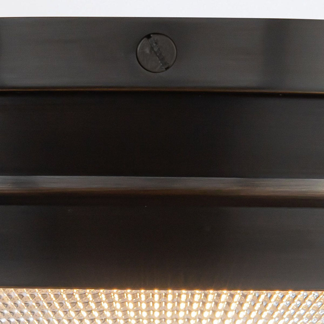 Quintiesse QN-WILLARD-F-S-UBZ-PG Willard 1 Light Small Flush Urban Bronze