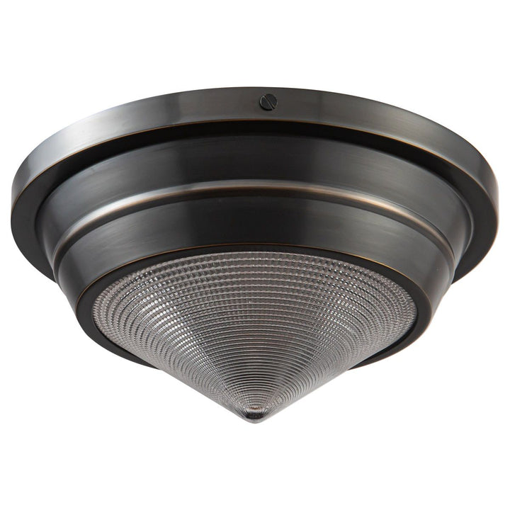 Quintiesse QN-WILLARD-F-S-UBZ-PG Willard 1 Light Small Flush Urban Bronze