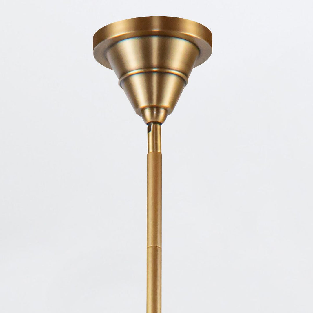 Quintiesse QN-WILLARD-LP2-VBS-PG Willard 2 Light Linear Pendant Vintage Brass