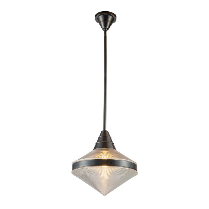 Quintiesse QN-WILLARD-P-UBZ-PG Willard 1 Light Pendant Urban Bronze