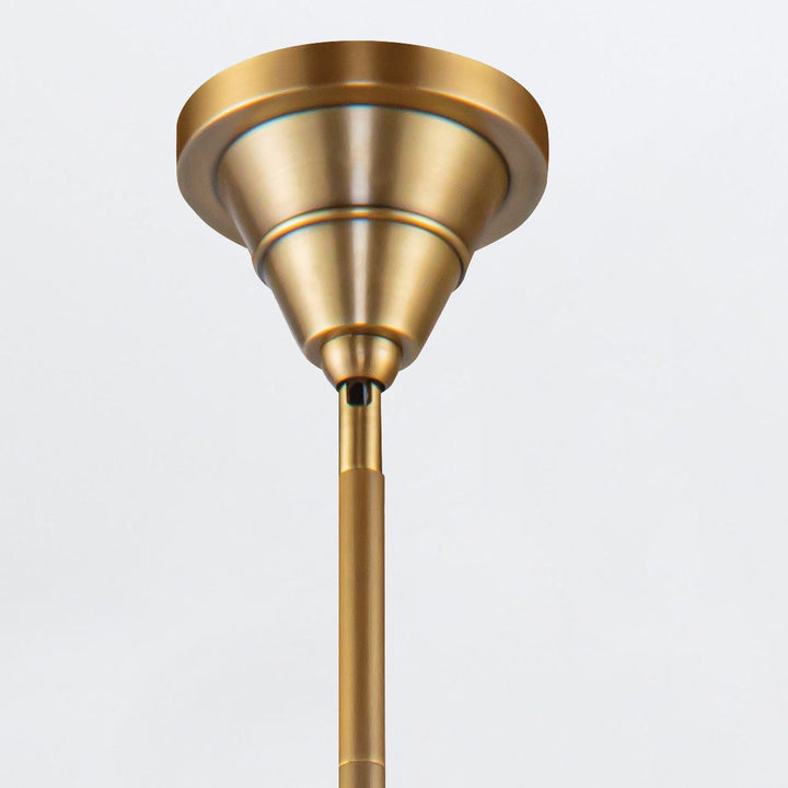 Quintiesse QN-WILLARD-P-VBS-PG Willard 1 Light Pendant Vintage Brass