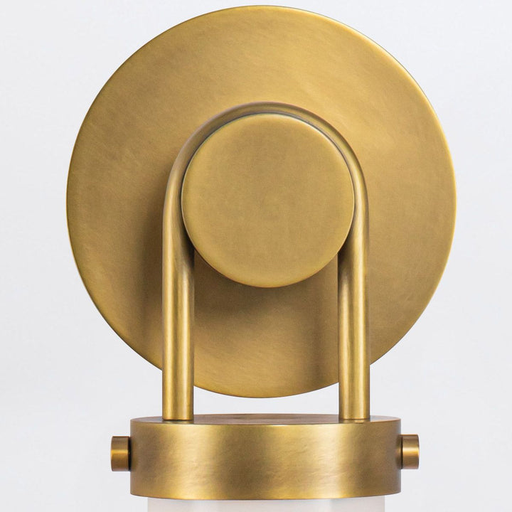 Quintiesse QN-WYNWOOD-1WB-VBS Wynwood 1 Light Wall Light Vintage Brass
