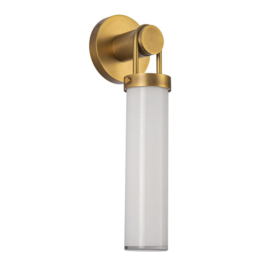 Quintiesse QN-WYNWOOD-1WB-VBS Wynwood 1 Light Wall Light Vintage Brass