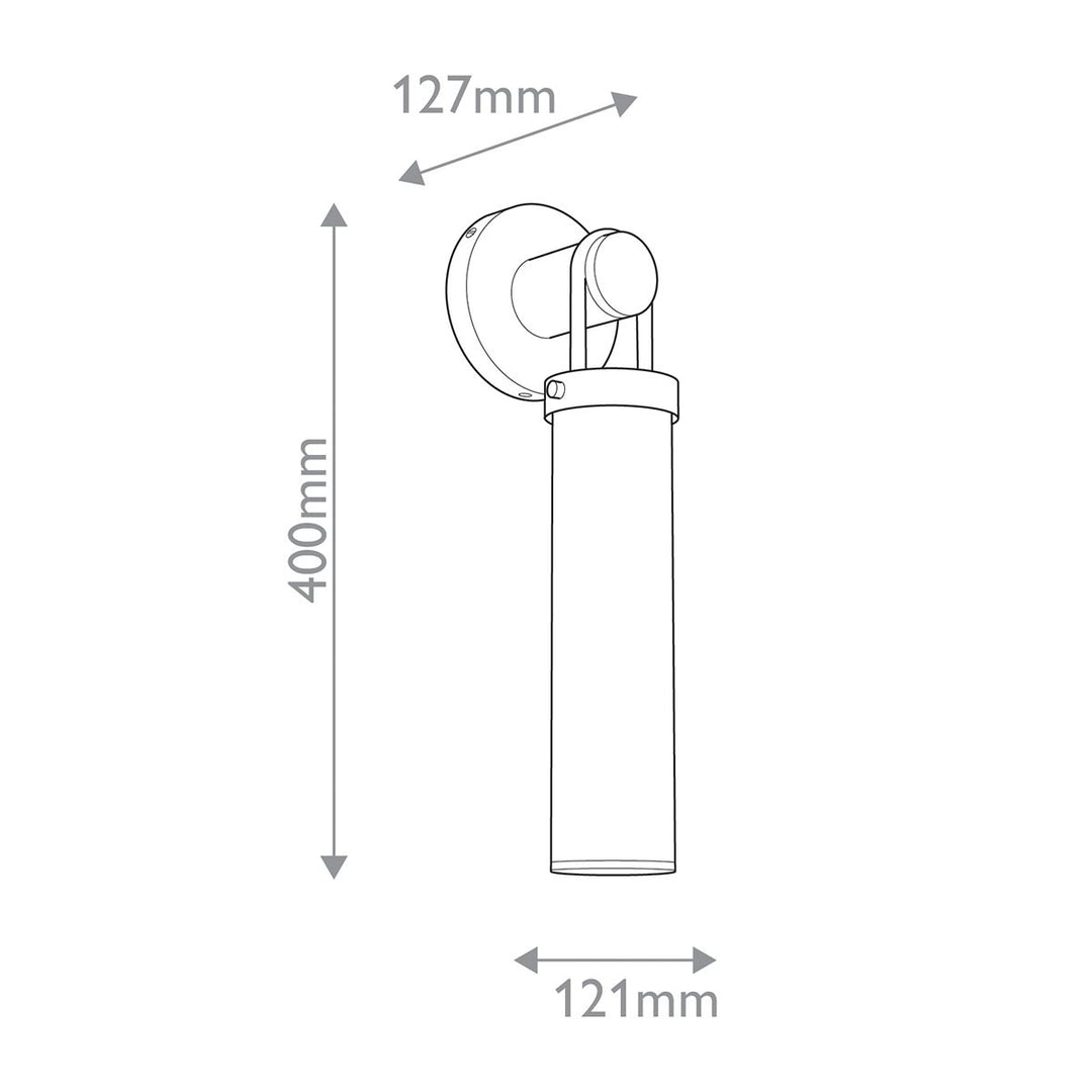 Quintiesse QN-WYNWOOD-1WB-VBS Wynwood 1 Light Wall Light Vintage Brass