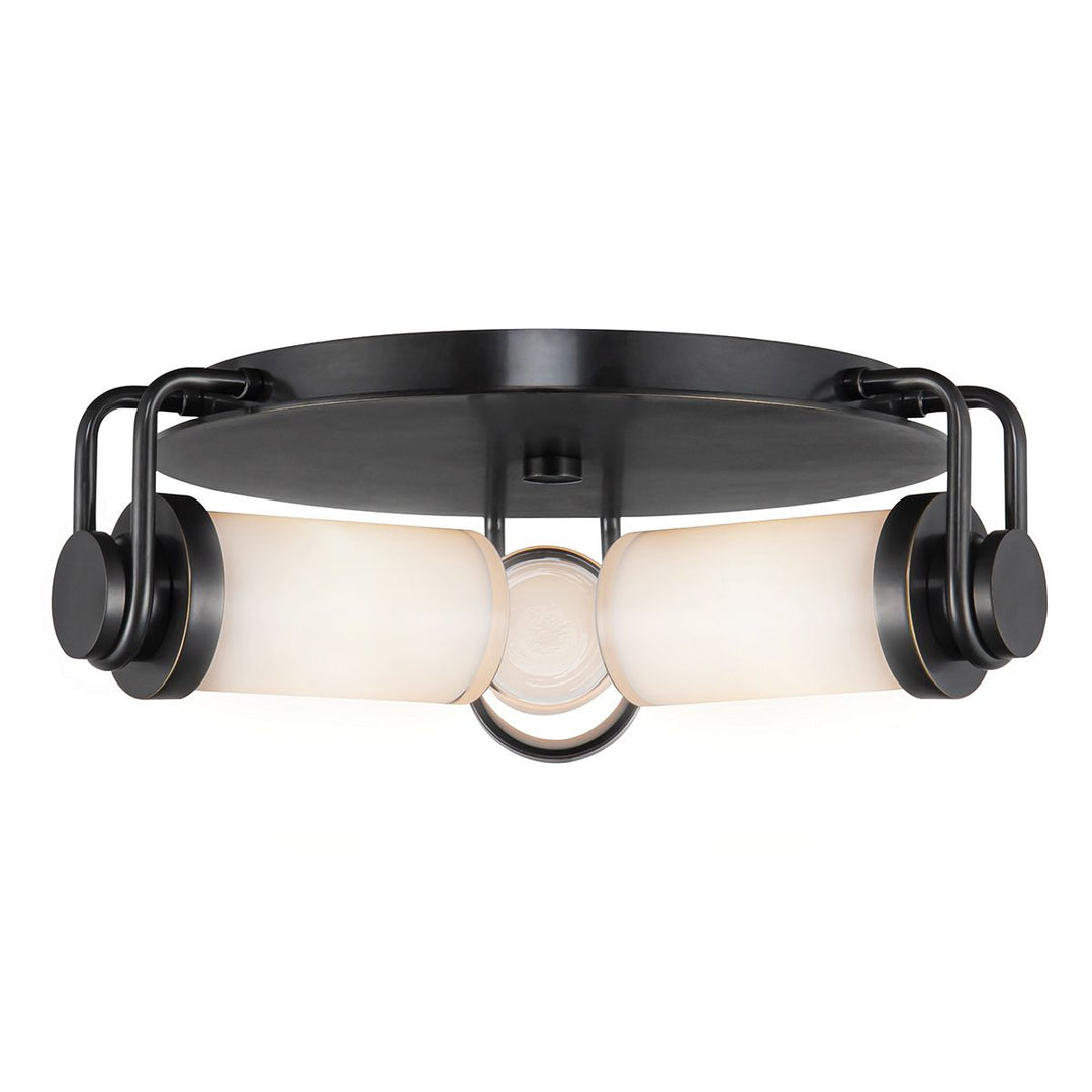 Quintiesse QN-WYNWOOD-F-UBZ Wynwood 3 Light Flush Urban Bronze