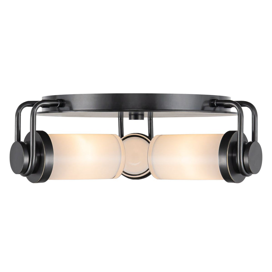Quintiesse QN-WYNWOOD-F-UBZ Wynwood 3 Light Flush Urban Bronze