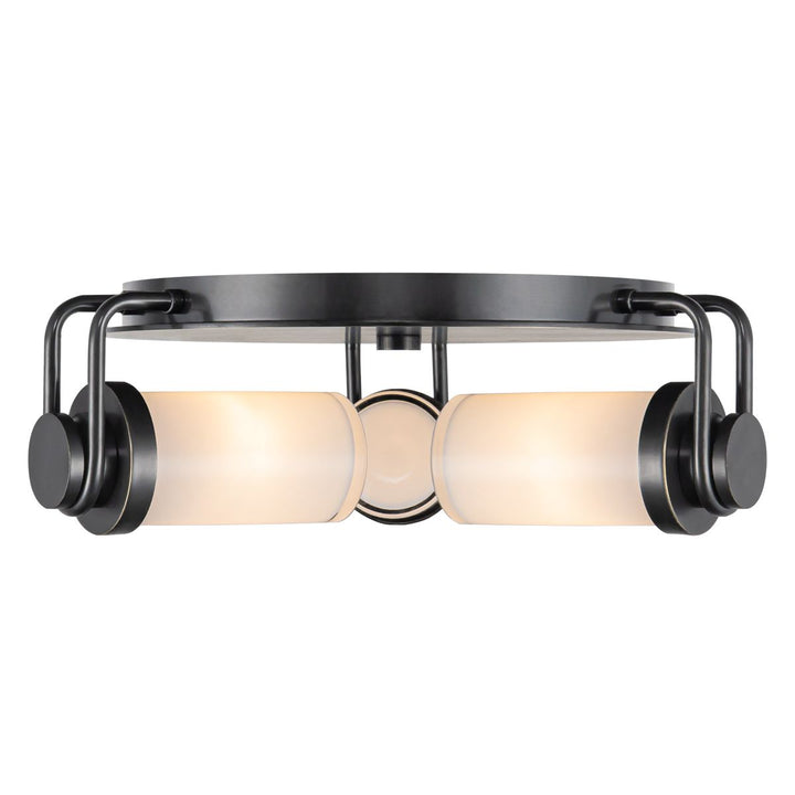 Quintiesse QN-WYNWOOD-F-UBZ Wynwood 3 Light Flush Urban Bronze