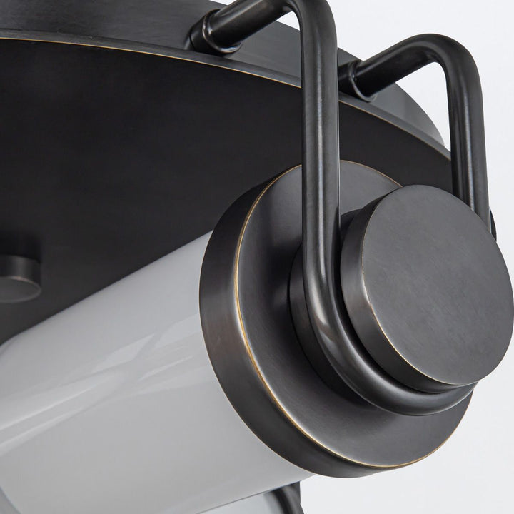 Quintiesse QN-WYNWOOD-F-UBZ Wynwood 3 Light Flush Urban Bronze