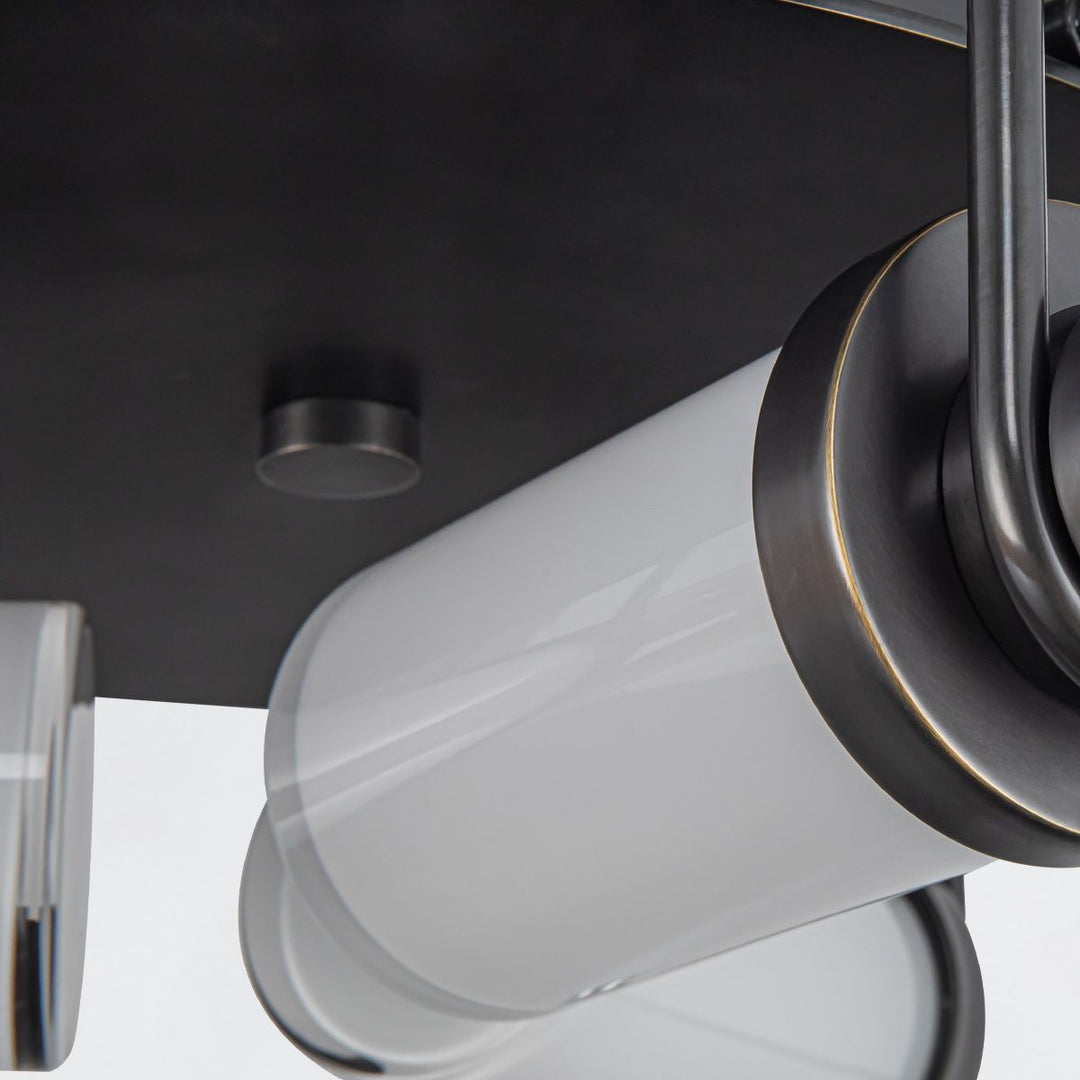 Quintiesse QN-WYNWOOD-F-UBZ Wynwood 3 Light Flush Urban Bronze