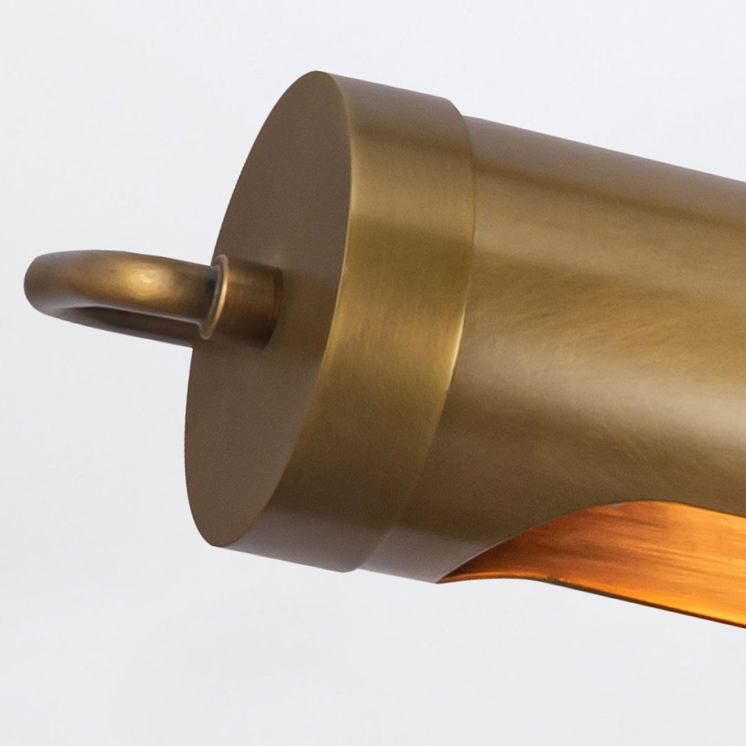 Quintiesse QN-WYNWOOD-PL-L-VBS Wynwood 2 Light Large Picture Light Vintage Brass