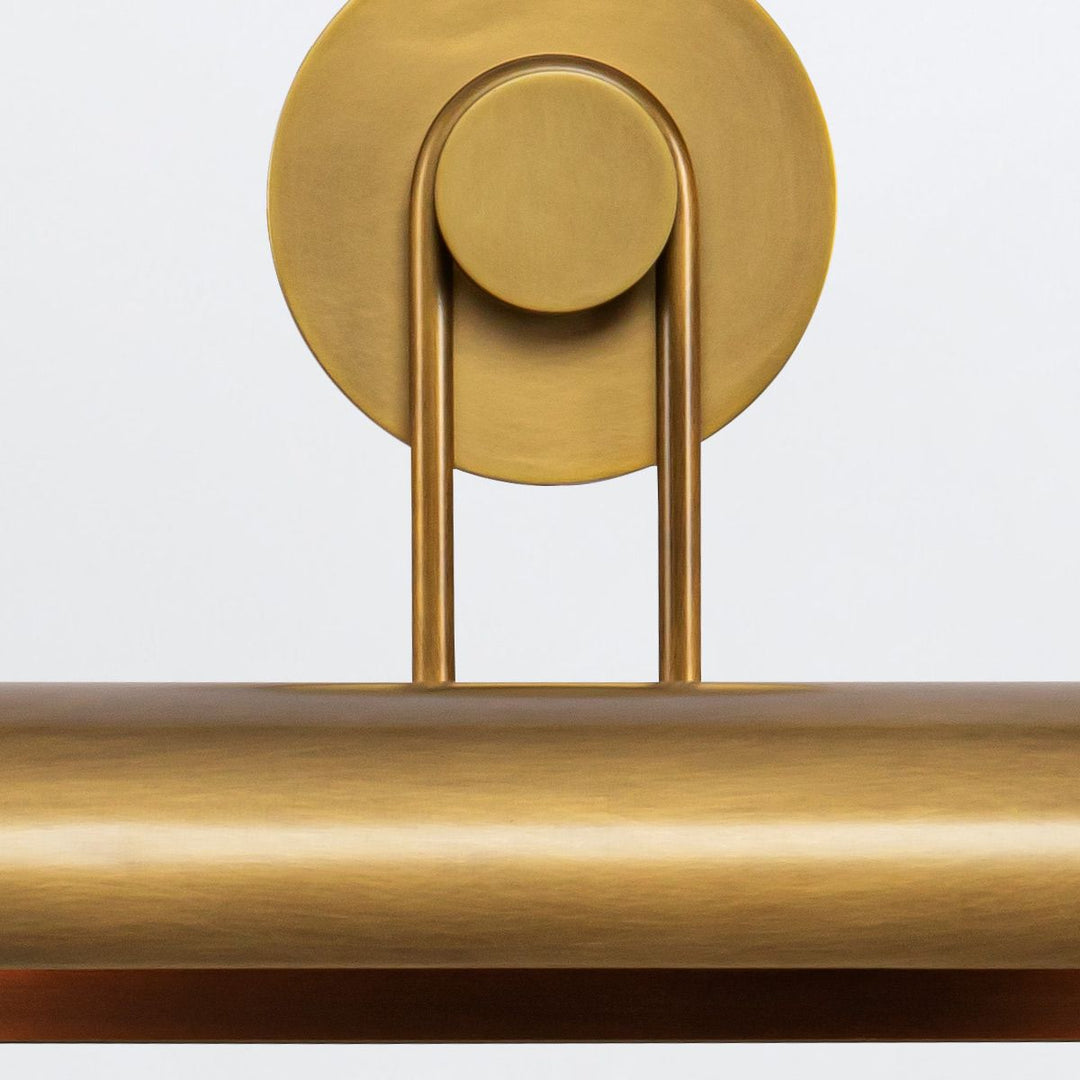 Quintiesse QN-WYNWOOD-PL-L-VBS Wynwood 2 Light Large Picture Light Vintage Brass