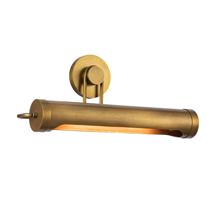 Quintiesse QN-WYNWOOD-PL-M-VBS Wynwood 2 Light Medium Picture Light Vintage Brass
