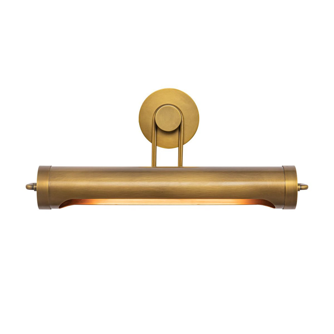 Quintiesse QN-WYNWOOD-PL-M-VBS Wynwood 2 Light Medium Picture Light Vintage Brass