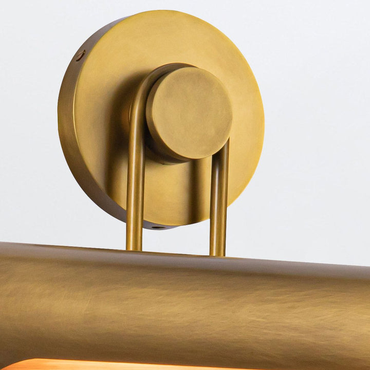 Quintiesse QN-WYNWOOD-PL-M-VBS Wynwood 2 Light Medium Picture Light Vintage Brass