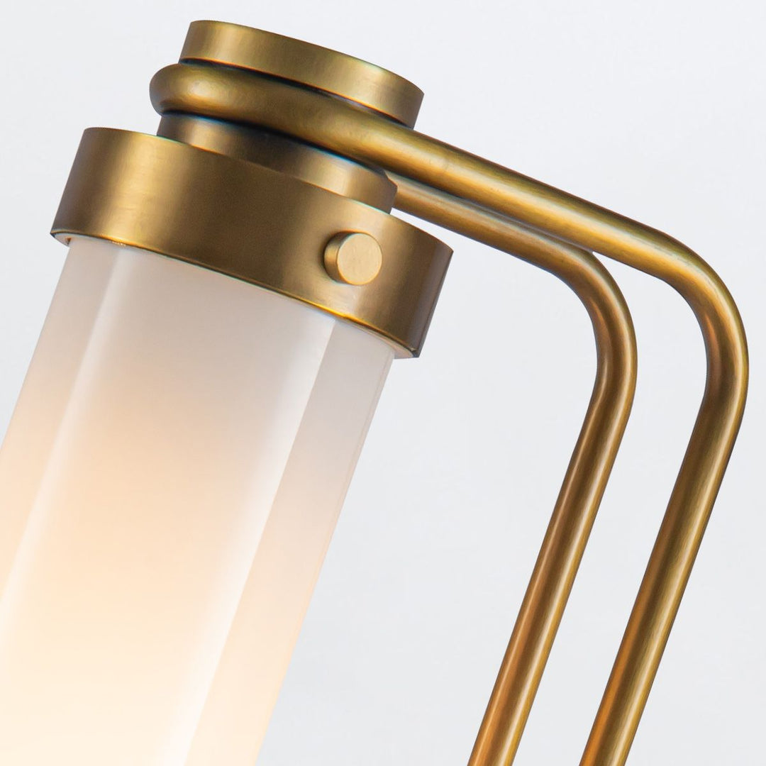 Quintiesse QN-WYNWOOD-TL-VBS Wynwood 1 Light Table Lamp Vintage Brass